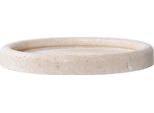 Vassoio Funchal Ø26Cm Beige.