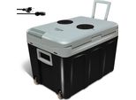 Briebe CF1155BLK Box Refrigerante Elettrico Portatile, 40 Litri, 12V Per Auto E 220V Nero