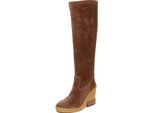 F7138 Stivale Donna Dark Beige Tod’S Scarpe Suede Shoe Boot Woman