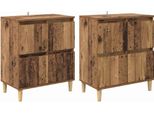 Syfax™ Sideboards 2 Pcs Legno Vecchio 60 X 35 X 70 Cm