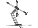 Inf Supporto Per Laptop Girevole A 360° Acciaio Al Carbonio - Regolabile