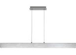 Rabalux 6670 Lampada A Sospensione Tithania, 24W, 1920Lm, Alluminio, Bianco-Argento, Moderna, Dimmerabile, 120Cm