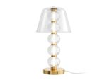 Maytoni Tischlampe Amulet LED incl. Gold aus Silicone und Glas , Metall 10W für Küche, Schlafzimmer, Wohnzimmer, Esszimmer, Lobby