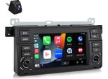 2+64G 7 "Android 15 Carplay Autoradio Per Bmw Serie 3 E46 M3 Rover 75 Mgzt 1998-2006 Gps Navi Usb Rds Wifi Bt"