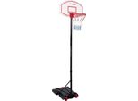 Basketballset für draußen - Basketballring mit Standfuß 165-205 CM - Dunlop Basketballring