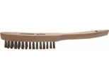 Ironside 139-012/151394 Spazzola Metallica V2A 4Rhg Inox, Filo Da 0,30 Mm, Grigio/Naturale