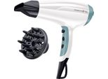 Remington D5216 Asciuga Capelli 2300 W Blu, Bianco