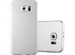 Cadorabo Cover Per Samsung Galaxy S6 Cover Protettiva In Argento Custodia Rigida Cover Per Telefono Cellulare