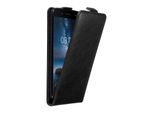 Cadorabo Cover Per Nokia 8 2017 Cover Protettiva In Nero Flip Case Custodia Per Telefono Cellulare Cover