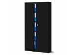 Armadio Per Archiviazione Armadio Per Ufficio Armadio In Acciaio Nero 185X90X40
