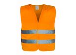 Compass 01512 - Gilet Di Segnalazione Arancione Xxl En 20471:2013 + A1:2016