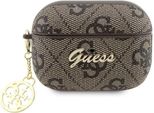 Guess Guap2G4Gsmw Airpods Pro / Pro 2 (2022/2023) Cover BrąZowy/Brown 4G Charm Collection