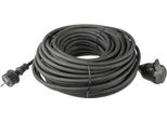 Emos Cavo Di Prolunga In Gomma 10M 3X1,5Mm, Nero