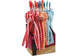 Display Giocattolo Magic Cat Succhietto Per Topi In Cotone Con Erba Gatta 34 Cm + 45 Cm 24 Pezzi