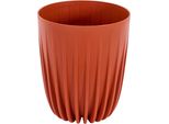 Fioriera Palma 14,5 Cm In Mattoni Di Plastica 14,5 X 14,5 X 17,2 Cm