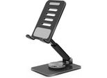 Inf Supporto Telefono Girevole 360° Regolabile - Porta Cellulare Pieghevole Da Tavolo