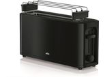 Braun Tostapane A Fessura Lunga Ht 3110 Bk Nero