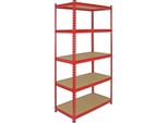 Scaffalatura Per Garage Z-Rax Scaffalatura Per Officina Scaffalatura Per Cantina Scaffalatura Per Magazzino Scaffalatura Industriale 90 Cm L X