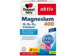 Doppio Cuore Magnesio 400+B1+B6+B12+Acido Folico Compresse 120 Capsule