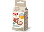 Succhietto Nuk For Nature 10175294 | Silicone Sostenibile | 0-6 Mesi | 2 Pezzi