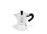 Caffettiera Espresso Da Cucina Any Morning, Caffettiera Moka, Caffettiera Italiana, Caffettiera Percolatrice, Caffettiera Moca In Alluminio, 6 Tazze, 8 Oz, 240 Ml, Argento-Nero