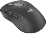 Logitech Mouse M650 L, Signature, Wireless, Bolt, Bluetooth, Grafite