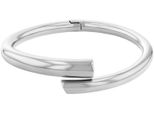 Armreif Calvin Klein "Ck Spiral", Silber (Edelstahlfarben), ArmbäNder, Damen, 17,5Cm, Edelstahl, Armreif