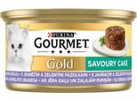 Gourmet Gold Cat Food Torta Salata Con Agnello E Fagioli Verdi 85 G