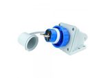 Spina Spina A Parete 16A 2P+T 230V IP68 Schuko Hermetic 8307