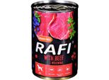 Rafi Cibo Umido Per Cani Con Manzo 400G Dolina Noteci