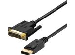 Aisens - Cavo Convertitore Da Displayport A Dvi, Dp/M-Dvi/M, Nero, 2,0M