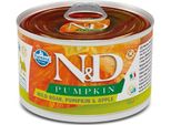 N&D Dog Pumpkin Adult Cinghiale E Mela Mini 140G