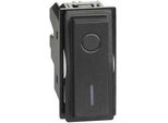 Living Now - Interruttore Nero 2P 16AX - KG4002