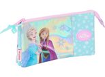 Frozen / La Regina Di Ghiaccio - Astuccio Per Matite "Cool Days"" Con 3 Scomparti - 22 Cm"