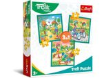 Crefl Puzzle 3In1 Conosci Trefliki 34872