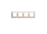 Quad -Frame R4802M4CR Classia Legrand - Crema