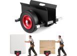 Carrello Per Pannelli Vevor, 453,6 Kg, Trasportatore Di Pannelli Con Ruote In Gomma, Rullo Per Pannelli, Carrello Di Trasporto, Carrello Per Pannelli, Ausilio Per Il Trasporto Di Pannelli In Acciaio, Materassi, Porte E Pannelli A Secco, Nero