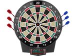 Tabellone Elettronico Per Freccette Vevor, Tabellone Elettronico Da 393 Mm Con 43 Giochi E Oltre 320 Varianti Per Un Massimo Di 8 Giocatori, 6 Freccette Con Voli E 50 Punte Di Ricambio, Tabellone Segnapunti A Colori Lcd