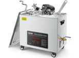 Vevor 50 L Pulitore Ad Ultrasuoni, Macchina Per La Pulizia Professionale Ad Ultrasuoni Con Cestello Di Pulizia E Display Digitale, 840 W In Acciaio Inox 40 Khz Macchina Per La Pulizia Con Ruote Per Parti Di Strumenti A Carburatore