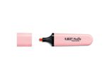 Evidenziatore Rosa Piatto Pastello Bic