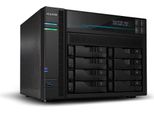 Asustor Lockerstor 10 AS6510T Nas Tower Intel Atom® C3538 8 Gb DDR4 0 Tb Adm Nero
