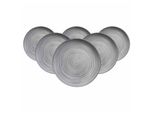 Ritzenhoff & Breker Dessertteller Sendai Wirbel ø 21 Cm 6Er Set