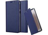 Cadorabo Custodia Per Cellulare Per Htc Desire 820 Custodia Protettiva In Blu Cover Etui Book Case Booklet