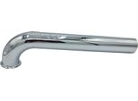 Gomito Lungo Cromato Con Flangia Per Sifone Da 32 Mm, Lunghezza 215 Mm