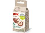 Succhietto Nuk For Nature 10177185 | Silicone Sostenibile |18-36 Mesi | 2 Pezzi