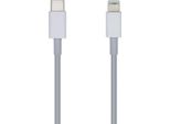 Cavo Aisens Lightning A102-0442/ Lightning Maschio - Usb Tipo-C Maschio/ 1M/ Bianco