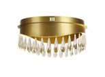 Incasso A Led Jewel, Oro Con Cristallo