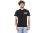 Cavalli Class Maglietta Nera Con Logo A Maniche Corte: Taglia - L Taglia: L