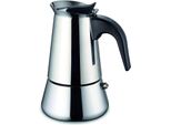 Karl Weis Macchina Per Caffè Espresso 2 Tazze, Acciaio Inox