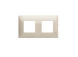 Telaio Doppio R4802M2CR Classia Legrand - Crema